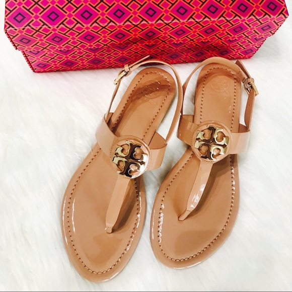 Tory Burch Shoes - {Tory Burch} Bryce Patent Thong Sandals